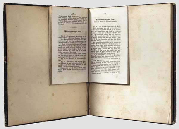 Grundriß der Schlosserkunst, Weimar, 1848   88 eingeheftete Textseiten und 36 Tafeln mit - Bild 2 aus 3