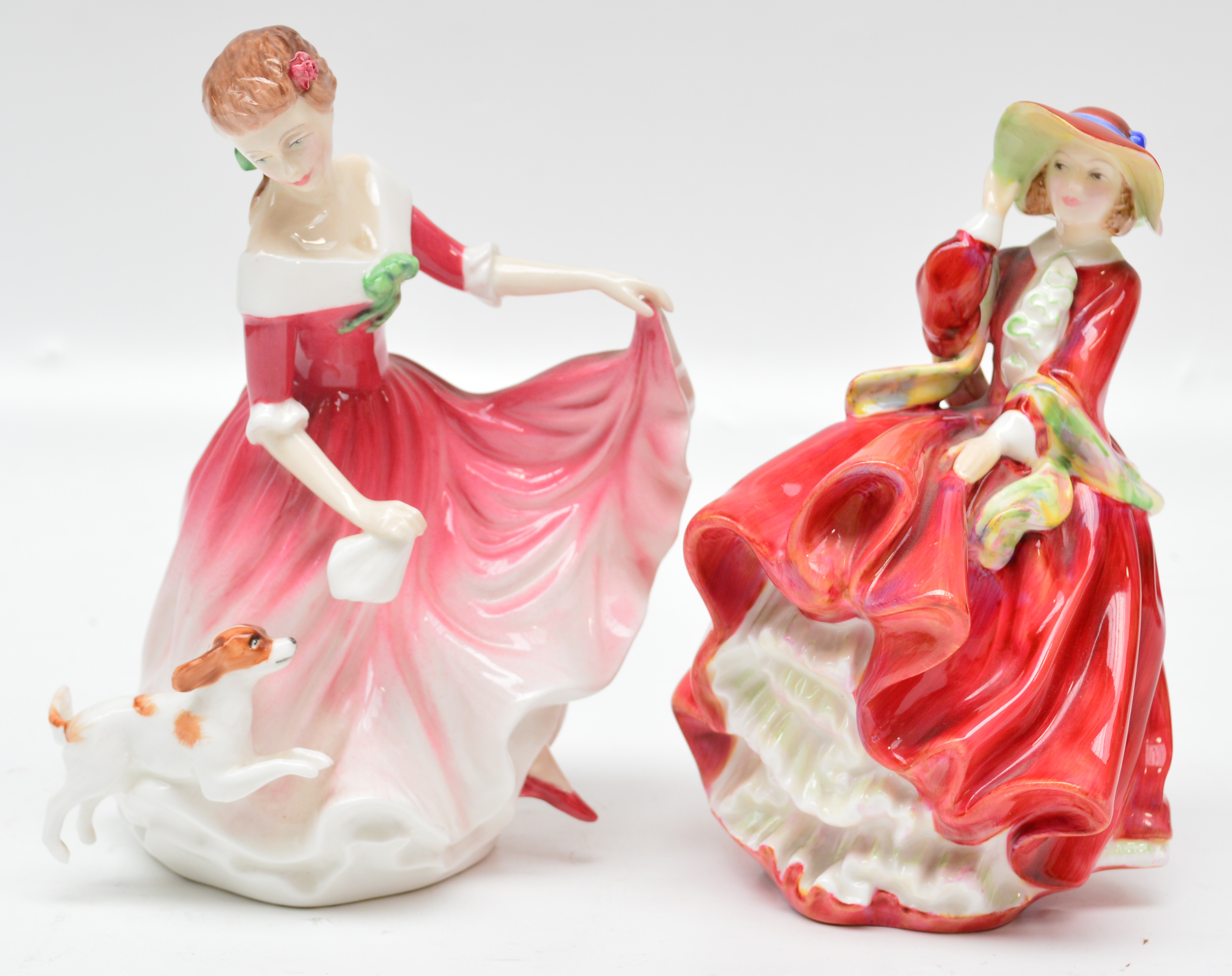 Two Royal Doulton figurines HN1824 "Top O' the Hill" and HN3011 "My Best Friend" (2). CONDITION