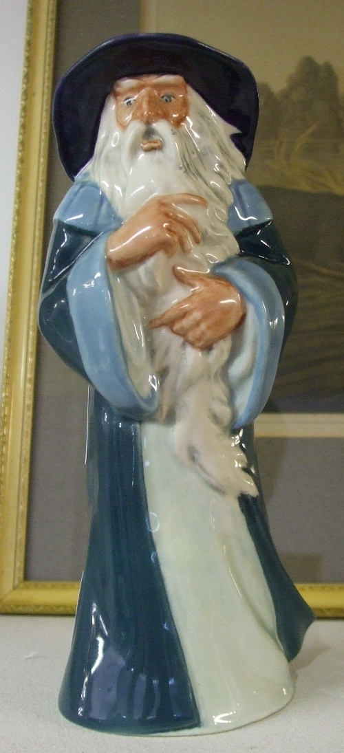 A Royal Doulton Figure from the `Middle Earth` Series, `Gandalf`, HN 2911, modelled by D. Lyttleton,