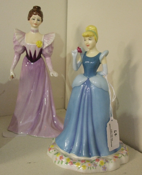 A Royal Doulton `Disney Princess`s` Figure from the Walt Disney Showcase Collection, `Cinderella`,