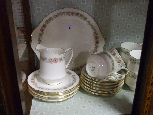 A Royal Albert `Belinda` Pattern Tea Service.