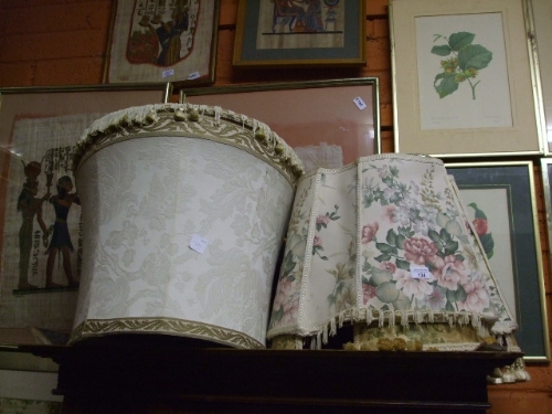A Quantity of Lampshades.