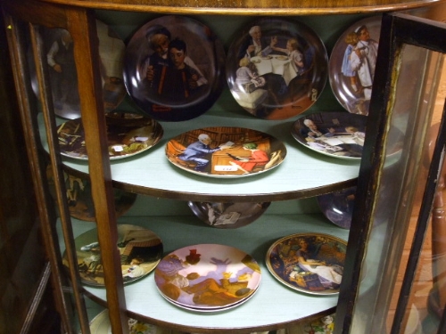 A Quantity of Norman Rockwell Collectors Plates.