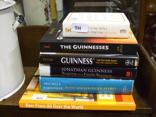 A Copy of `The Story of the Guinness Family` & Five Other Related Books.