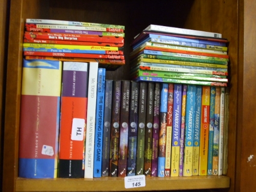 A Collection of Children`s Books, to include Harry Potter, Ladybird, etc.