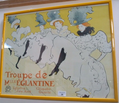 A Reproduction French Advertising Poster.