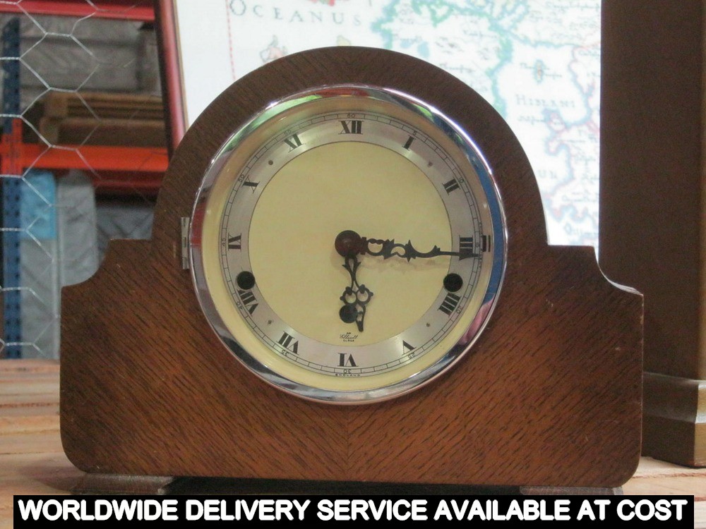 Edwardian style battery operated mantle clock