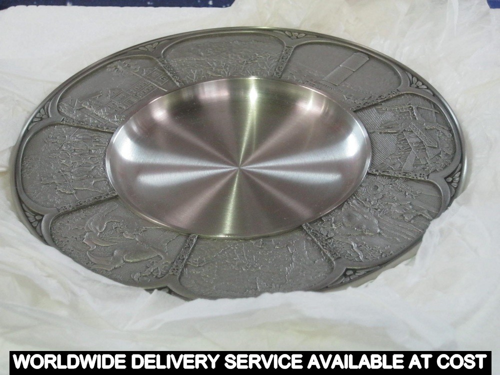 Royal Selangor pewter dish