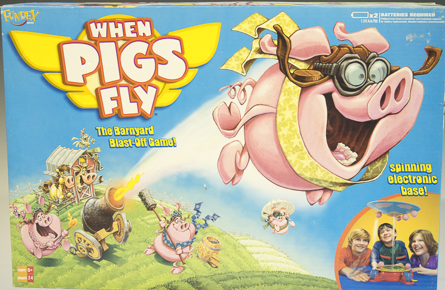 A Pigs Fly game set