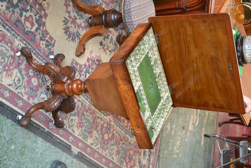 A victorian sewing table