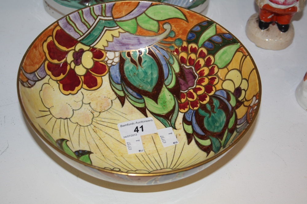 A Royal Winton Grimwades art deco bowl