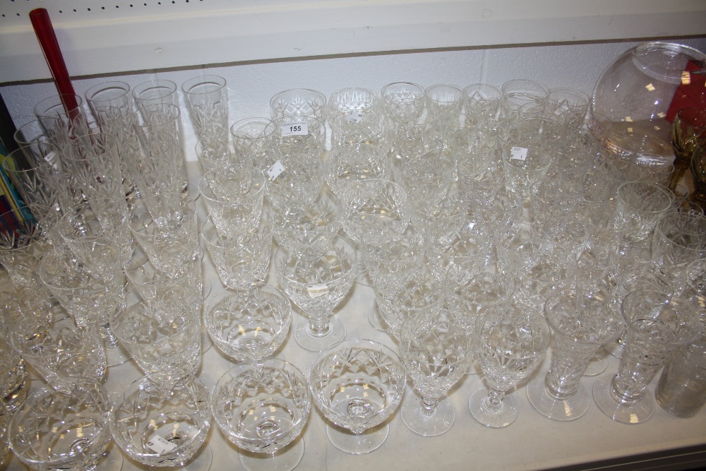 Glassware- Champagne flutes, wine glasses, brandy balloons, etc