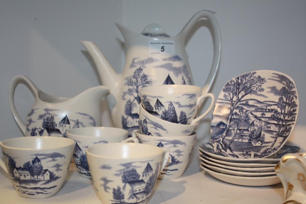 Midwinter Happy Valley  pattern Coffee Service