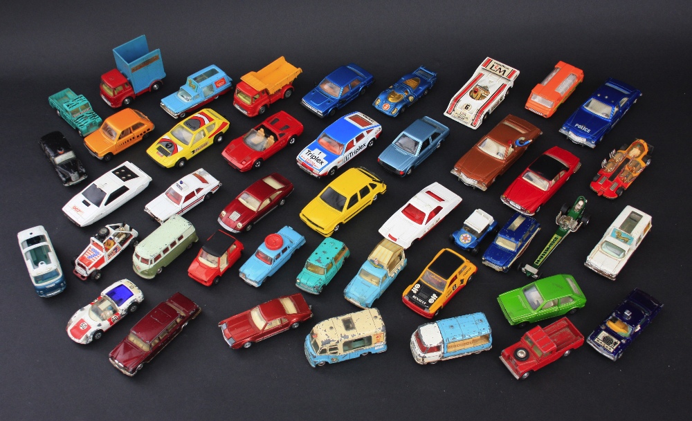 Corgi Toys, T.V. related and other die-cast cars, including 007 James Bond Lotus Espirit; Buick