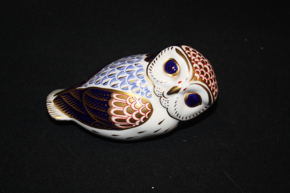 A Royal Crown Derby paperweight, Little Owl