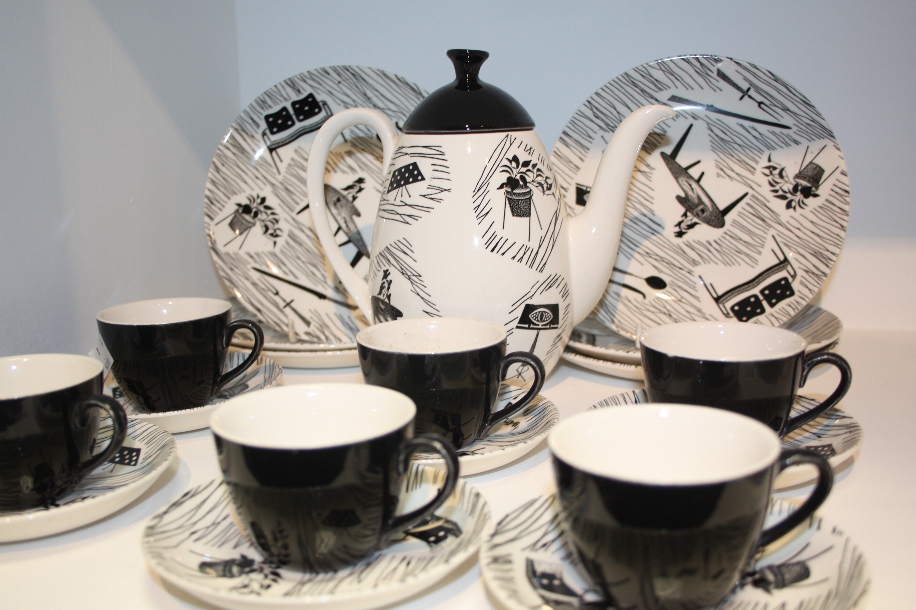 A midwinter home maker coffee service, printed marks.