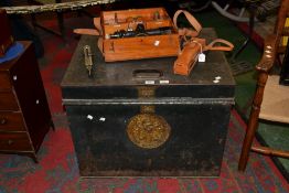 A Victorian cast iron country house strongbox, by Milner & Son, Liverpool, Milner`s Patent Fire