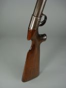 A Lincoln Jefferies .177 air rifle, underlever tap loading type with semi-pistol grip stock,