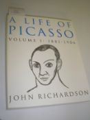 PICASSO Richardson, John - A Life of Picasso. 3 vols, illust, (vol 1 & 2 paperbacks, vol 3 cloth