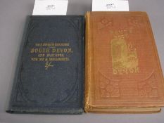 BESLEY, Henry - The Route Book of Devon 4 folding maps, org. cloth, small 8vo, n.d. The Hand Book of