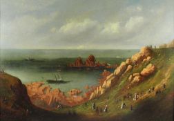 Philip John Ouless [1817-1885] - The wreck of The Royal Mail steam ship `Express` off the