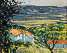 • Alan Cotton [b.1938] Farmstead, Vacluse Valley, Provence [near Gordes] 1986 signed bottom right