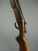 A Cooey model 840 single barrel twelve bore shotgun by Winchester-Weston:, Canada. Blued break