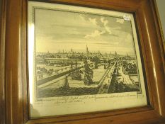 NETHERLANDS ... a collection of nine mainly mid-18th cent engravings, inc. Zierczee, Middelburg, Hof