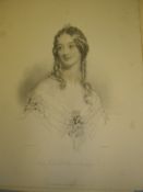 COURT ALBUM: Twelve Portraits of the Female Aristocracy: 12 steel engraved plates, Org. cloth,