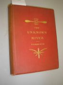 HAMERTON, Philip Gilbert: The Unknown River: 37 etched plates, org. cloth, 4to, Boston, 1886. With