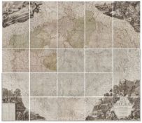 Müller (Johann Christoph) - Mappa Geographica Regn large wall map formed of a composite set of 25