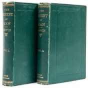 Darwin (Charles) -  The Descent of Man and Selecti 2 vol.,   first edition, second issue,   the