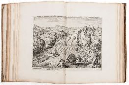 Merian (Matthaeus) - Topographia Helvetiae Rhaetia  first Dutch edition,  engraved pictorial title,
