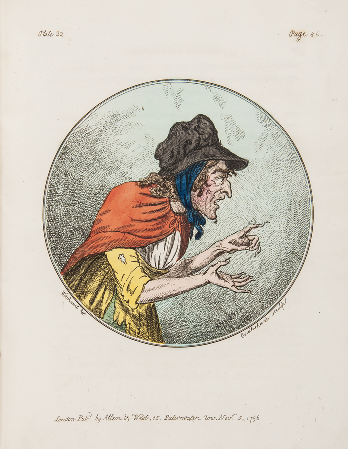 Cruikshank (Isaac, Robert & George).- Woodward (George Moutard) Eccentric Excursions or Literary &