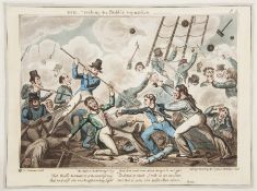 Cruikshank (George) The Progress of a Midshipman exemplified in the career of Master Blockhead,