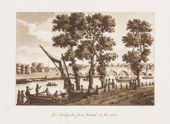 Ireland (Samuel) Picturesque Views on the River Thames... 2 vol., first edition, large paper copy,