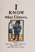 Crawhall (Joseph) Crawhall`s Chap-book Chaplets 8 parts in 1, limited edition, hand-coloured woodcut