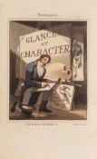 Clark (I.).- Glances at Character hand-coloured aquatint frontispiece and 7 plates after I.Clark,