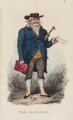 Cruikshank (George) London Characters first edition in book form, 24 hand-coloured etched plates