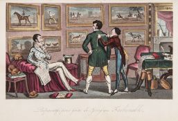 [Egan (Pierce)] Diorama Anglais ou Promenades Pittoresques a Londres 24 hand-coloured aquatint