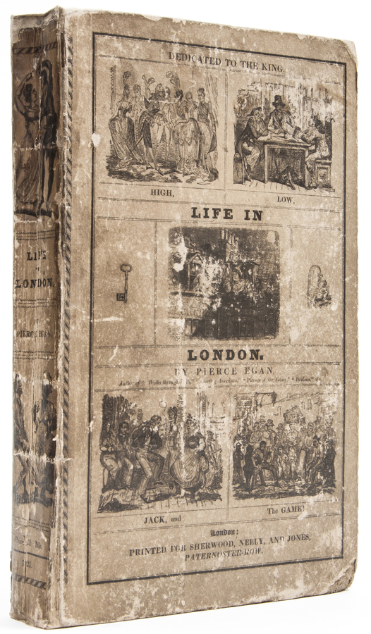 Egan (Pierce) Life in London; first edition, second issue with footnote on p.9 and first sheet of