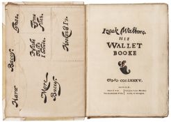 [Crawhall (Joseph)] Izaak Walton: His Wallet Booke number 48 of 100 large paper copies signed by the
