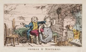 Cruikshank (George).- Modern Belles. Dedicated to all the Beaux, second edition, 6 hand-coloured