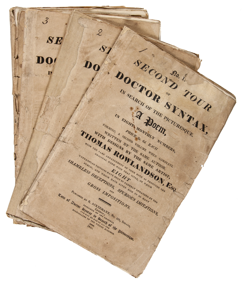 [Combe (William)] The Second [& Third] Tour of Doctor Syntax, in Search of Consolation [a Wife]