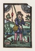 [Crawhall (Joseph)] Izaak Walton: His Wallet Booke one of 500 copies, hand-coloured woodcut