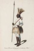 Wallis (J., publisher) The Costume of the Inhabitants of Peru, no text, 19 hand-coloured stipple-