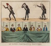 Cruikshank (George).- [Mathews (Charles)] [The Theatrical Olio] or, Actor`s Ways and Means, 72pp.,