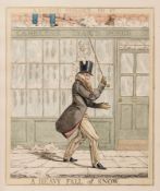 Dighton (Richard) A London Nuisance first edition, the set of 6 hand-coloured etchings by Richard