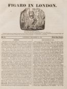 [Seymour (Robert)].- Figaro in London edited by Gilbert à Beckett, vol.1-3 (Nos.1-160), each vol.