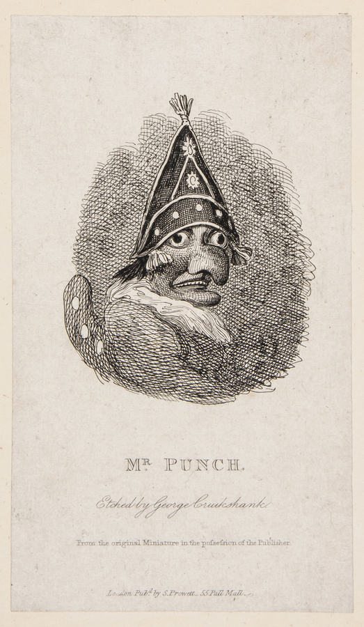 Cruikshank (George).- [Collier (John Payne)].- Illustrations to Punch and Judy... 24 etched plates